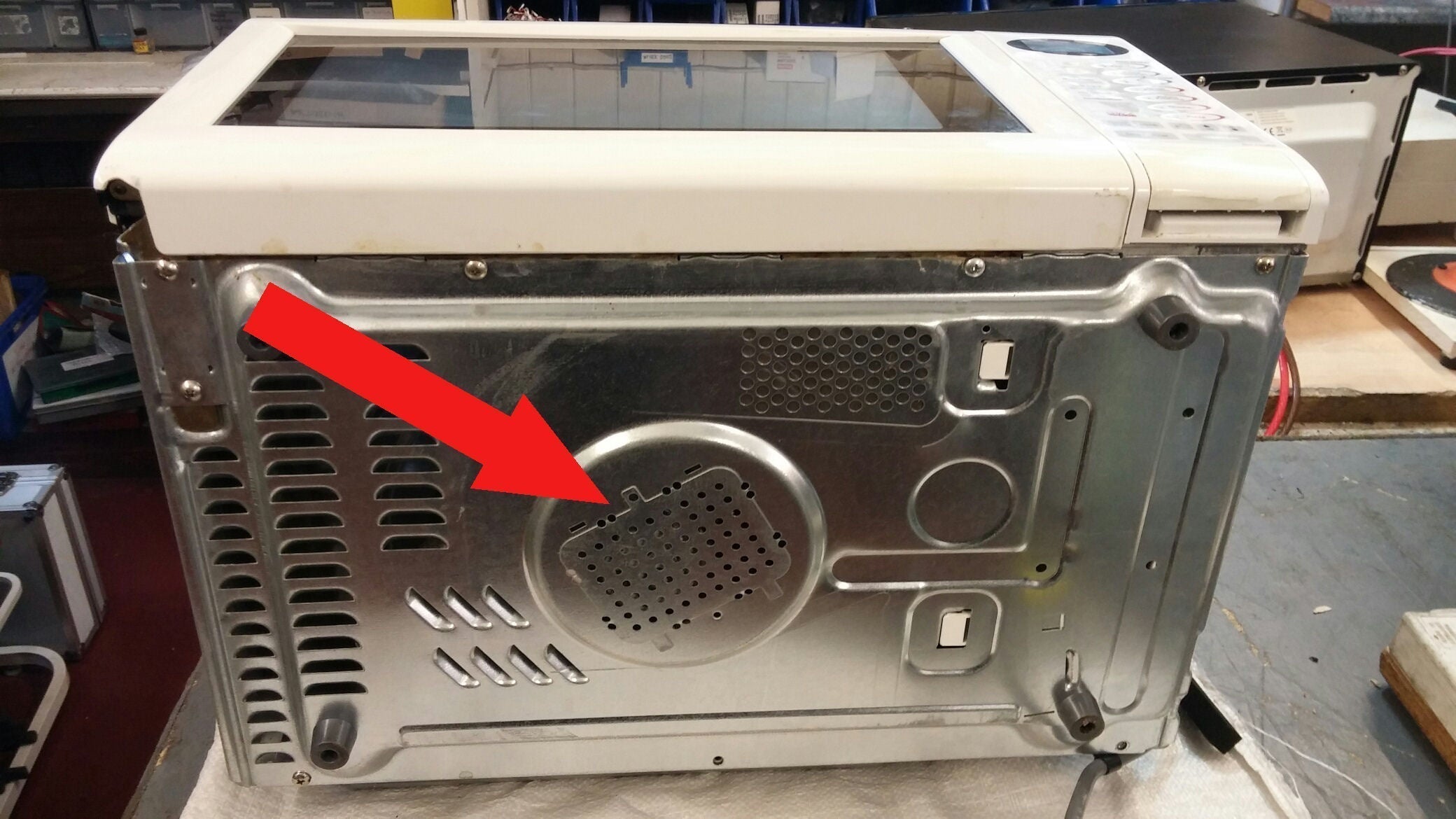 microwave oven turntable motor replacement