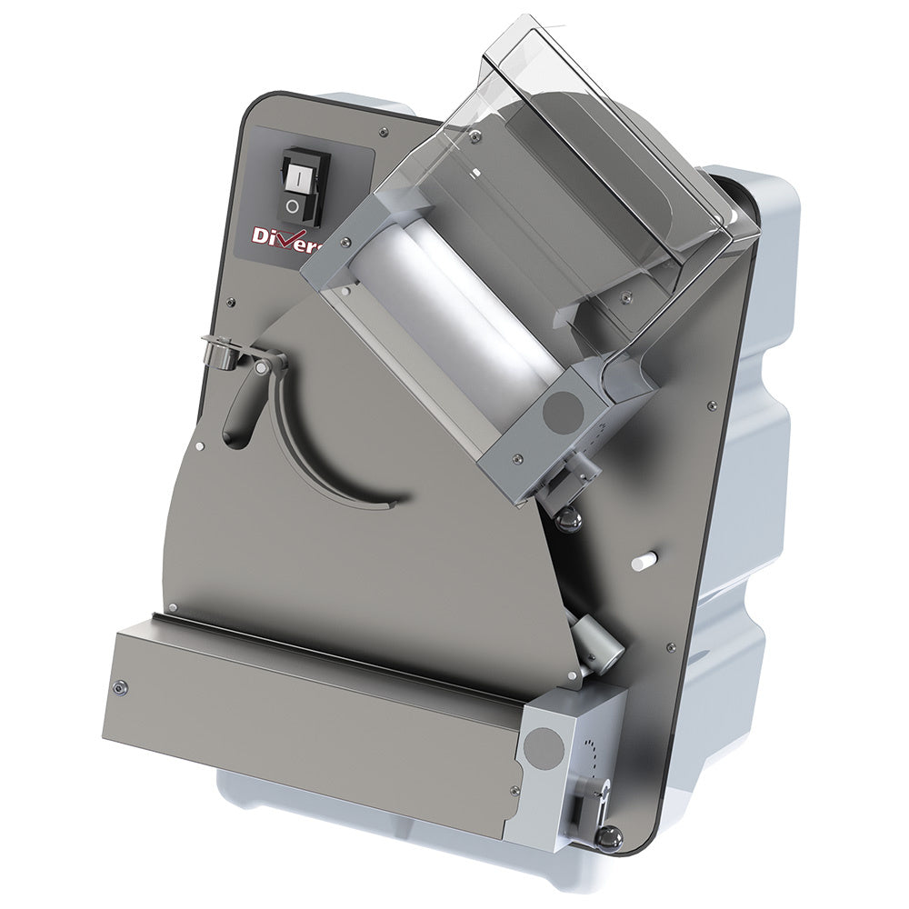 Diverso WR-LP30-M Pizza roller Ø 300 mm, 2 rollers, in stainless steel /ABS