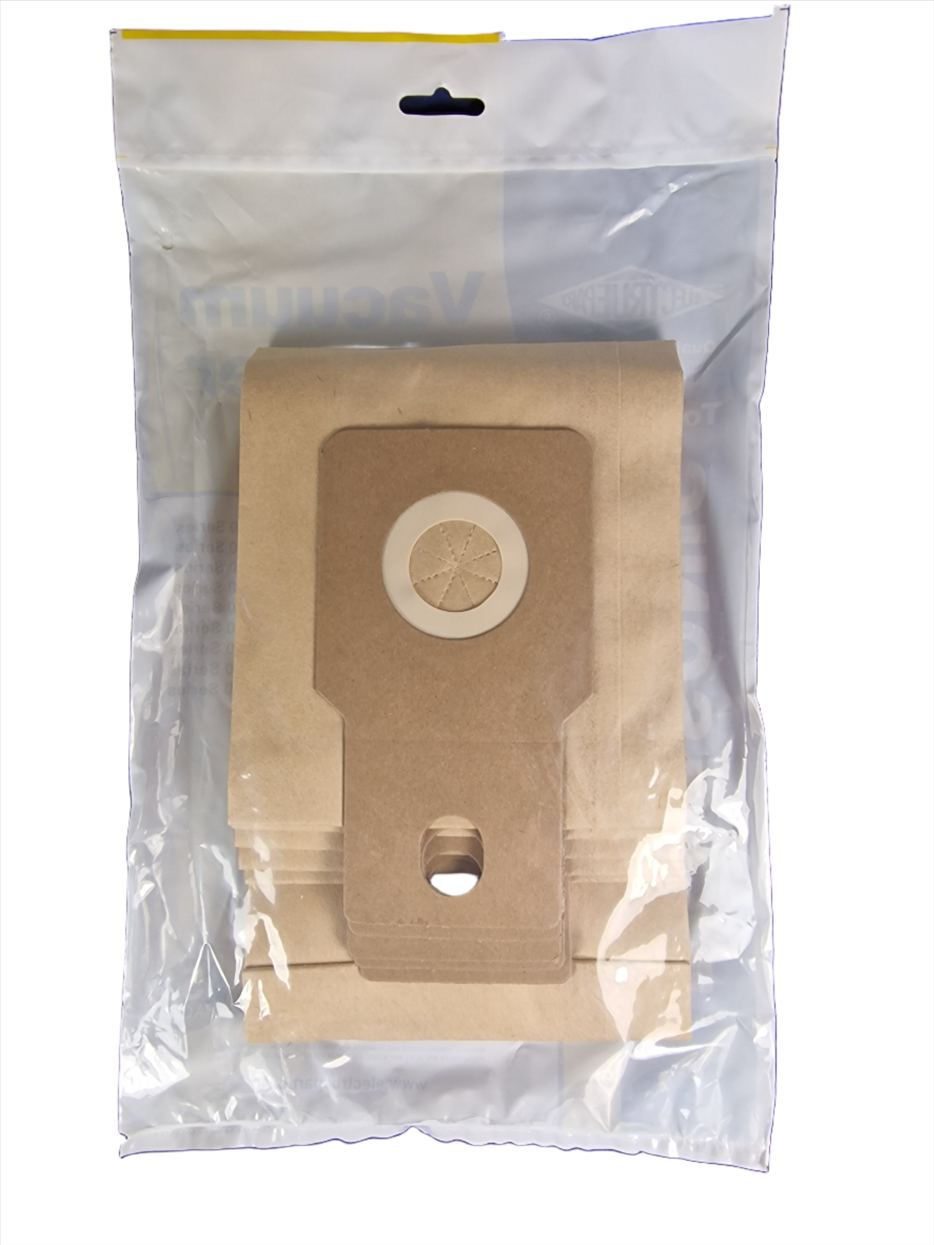 Panasonic upright vacuum cleaner dust bags (pack of 5) - BAG60 pattern part