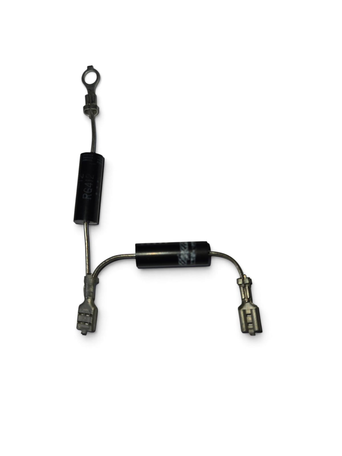 High voltage rectifier & protector diode assembly - 4.8mm connectors