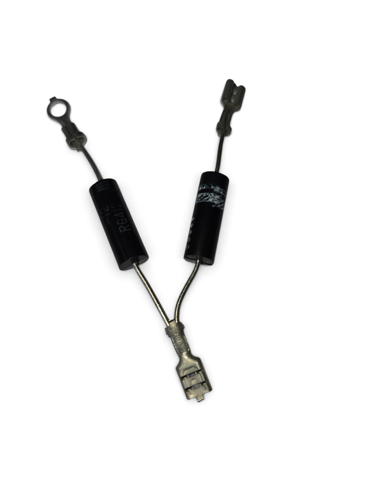 High voltage rectifier & protector diode assembly - 4.8mm connectors