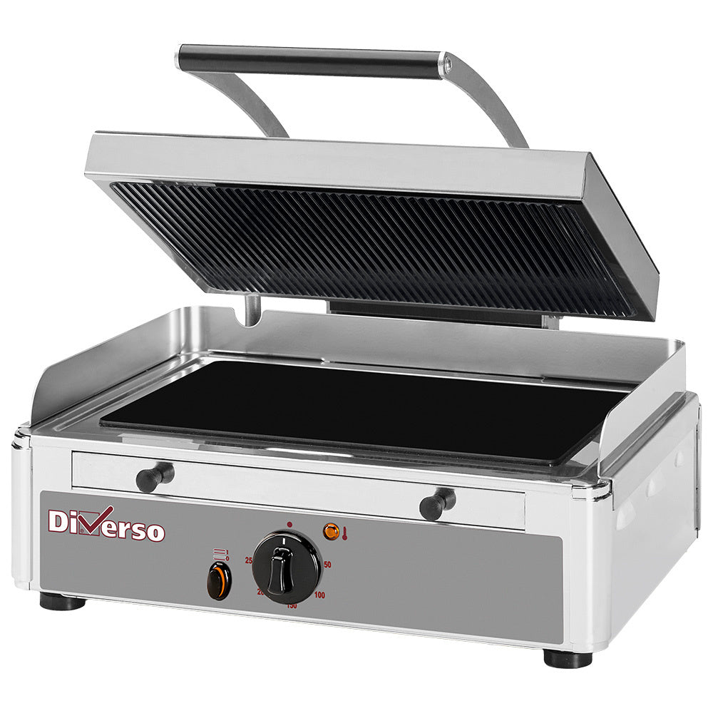 Diverso WR-MGVE-45 Grill Panini MEDIUM vitroceramics