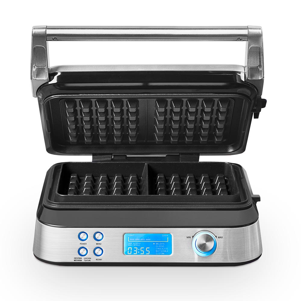Belgian Waffle Iron (2 waffle capacity) Advanced Control by GASTROBACK - 62424