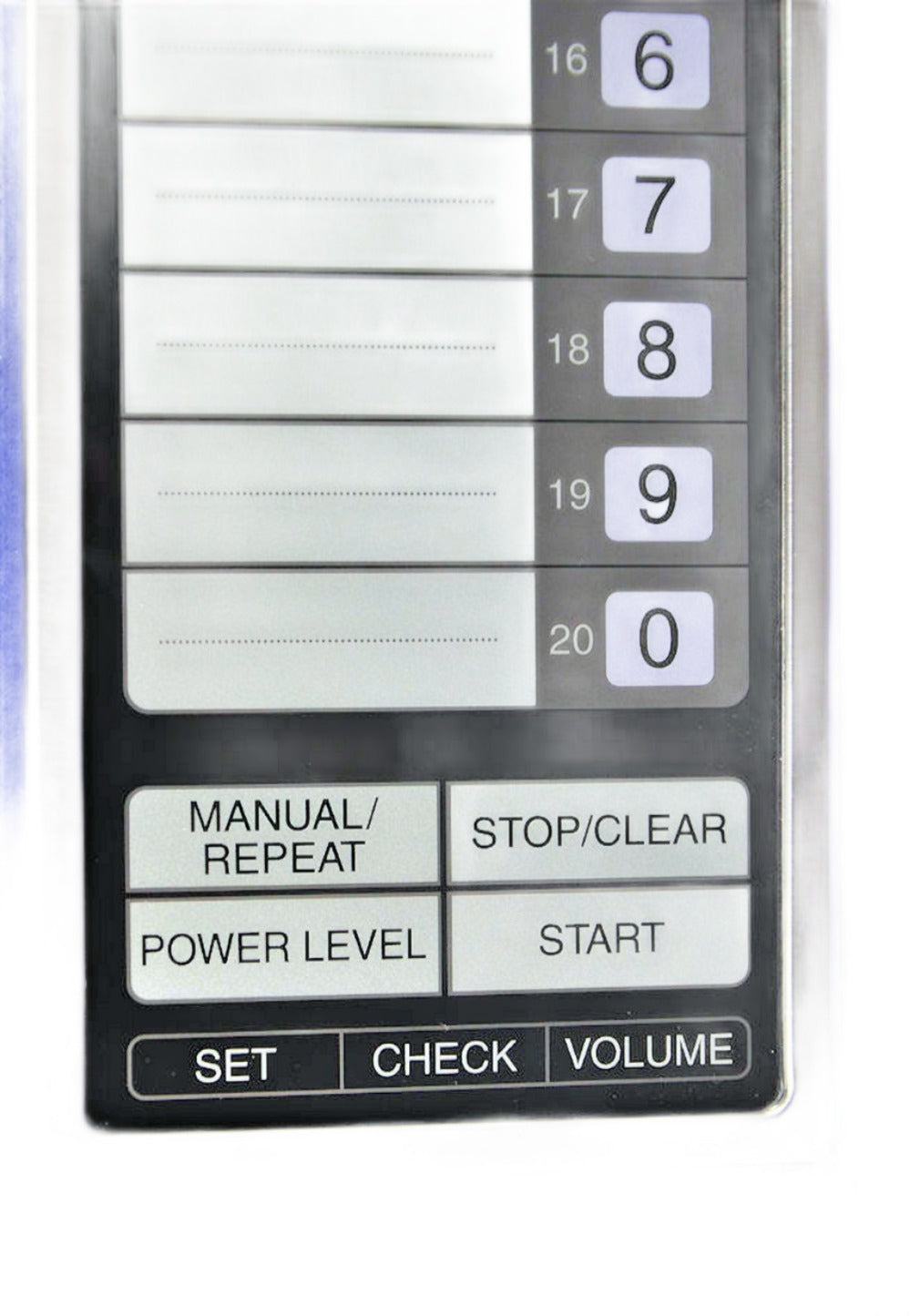 Sharp R-22AT, Sharp R-24AT Touchpanel (keypad) and control panel ASW.6441835