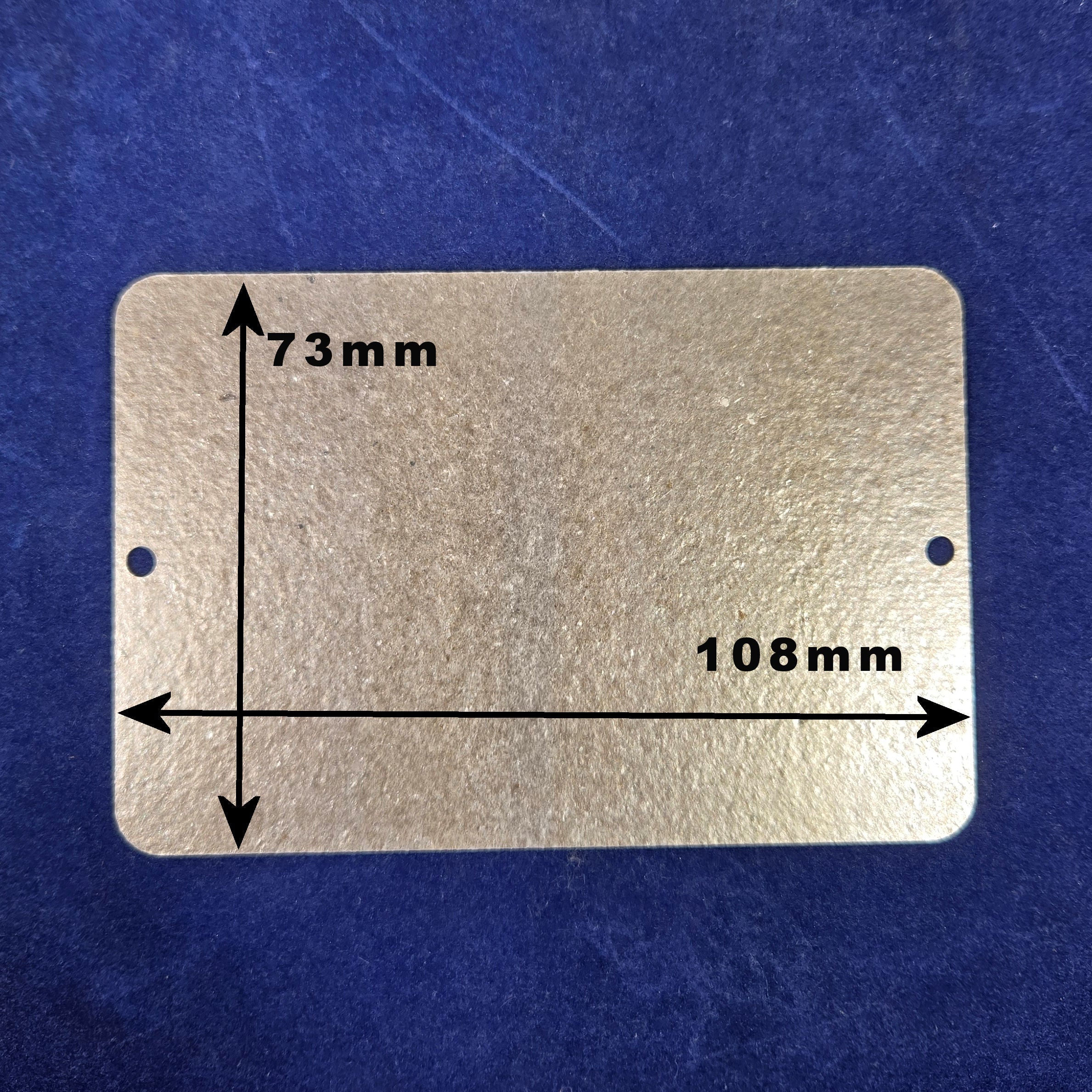Ariston - Hotpoint Microwave Oven waveguide Cover - 108mm x 73mm - 71X9921