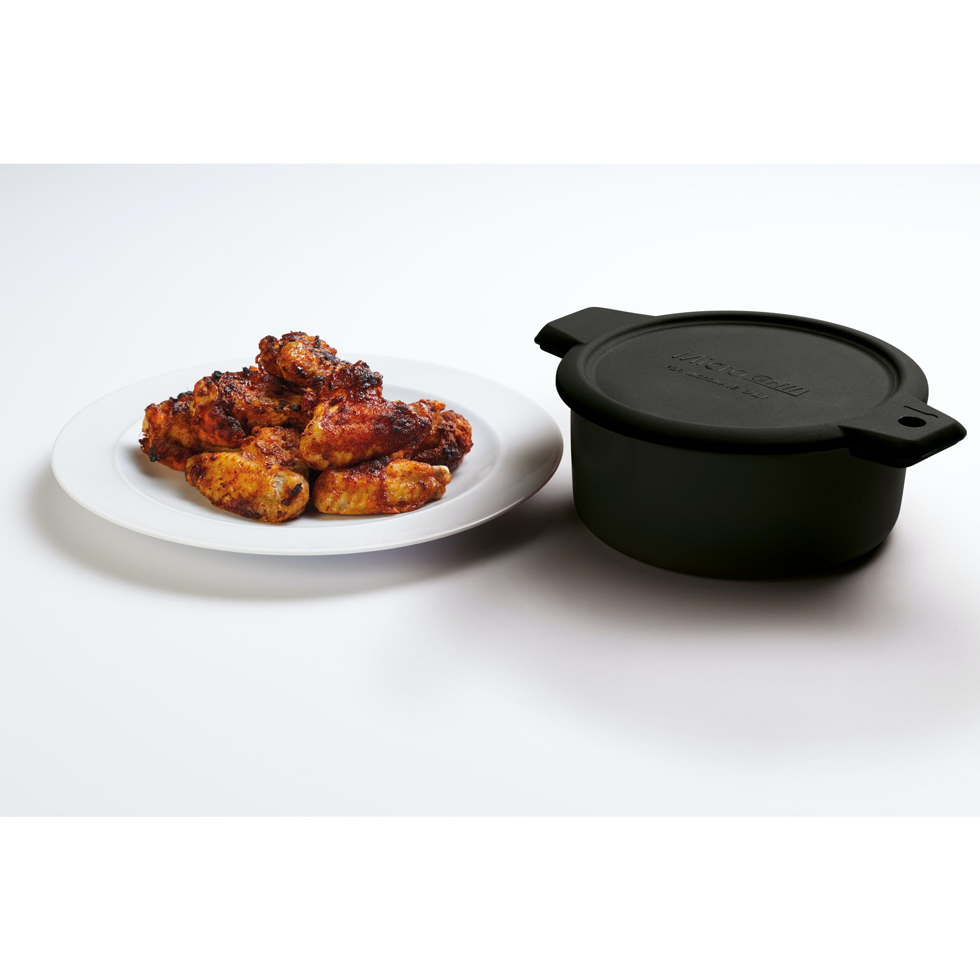 KitchenCraft Aluminium Microwave Browning Dish - KCMGRILL