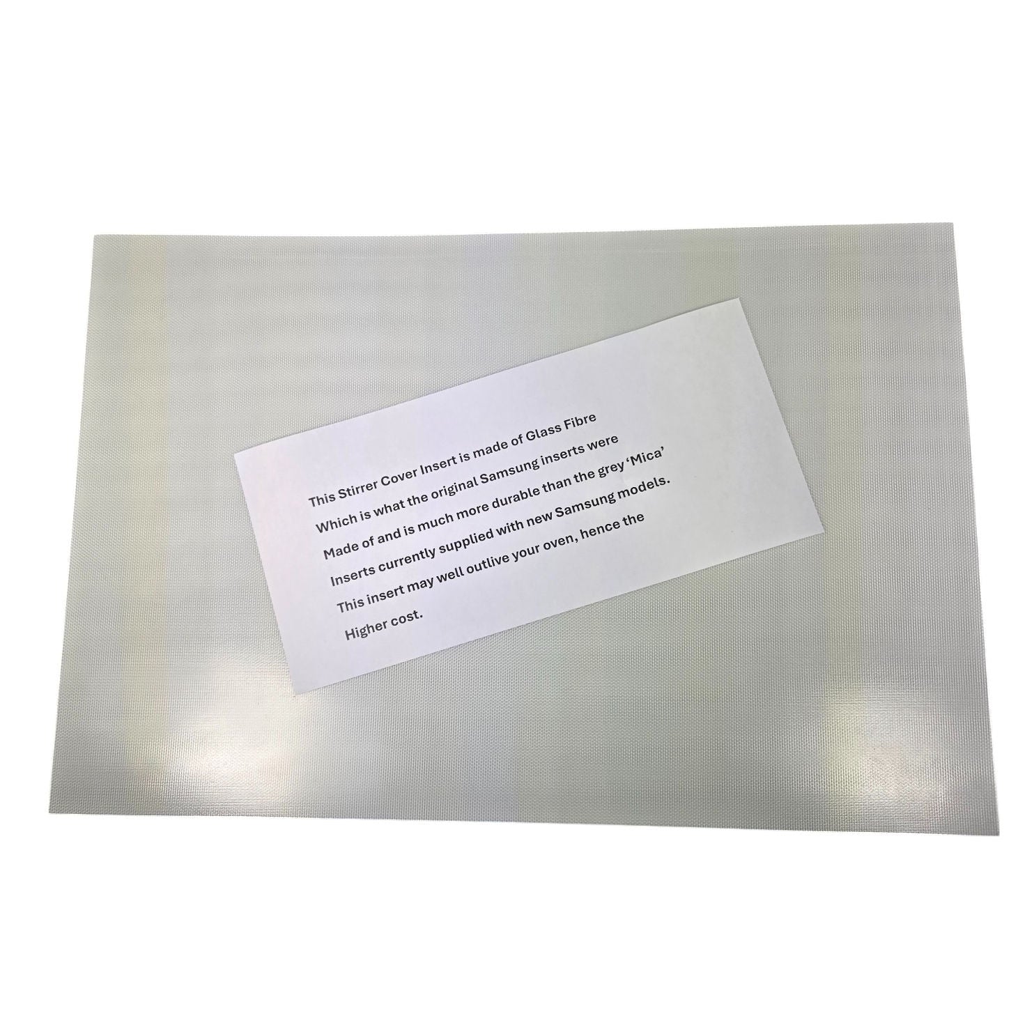Samsung MJ26A6091AT & Samsung MJ26A6093AT Stirrer cover insert (Roof lining insert) - KIT046