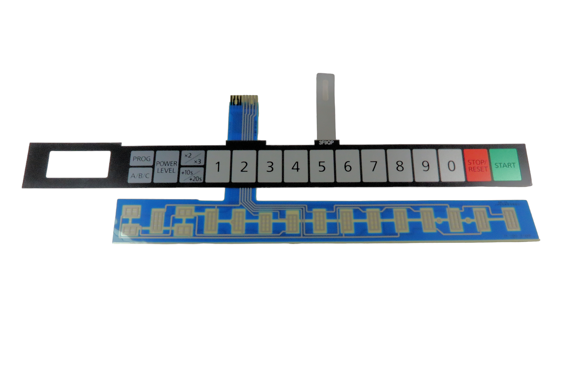Panasonic NE-1653, Panasonic NE-1853 touch panel membrane - H630Y3F90QPS