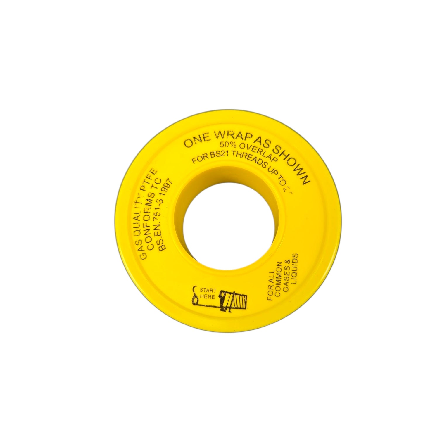REFRIGERATION PTFE TAPE 12mm x 12M ROLL -200 / +260'C