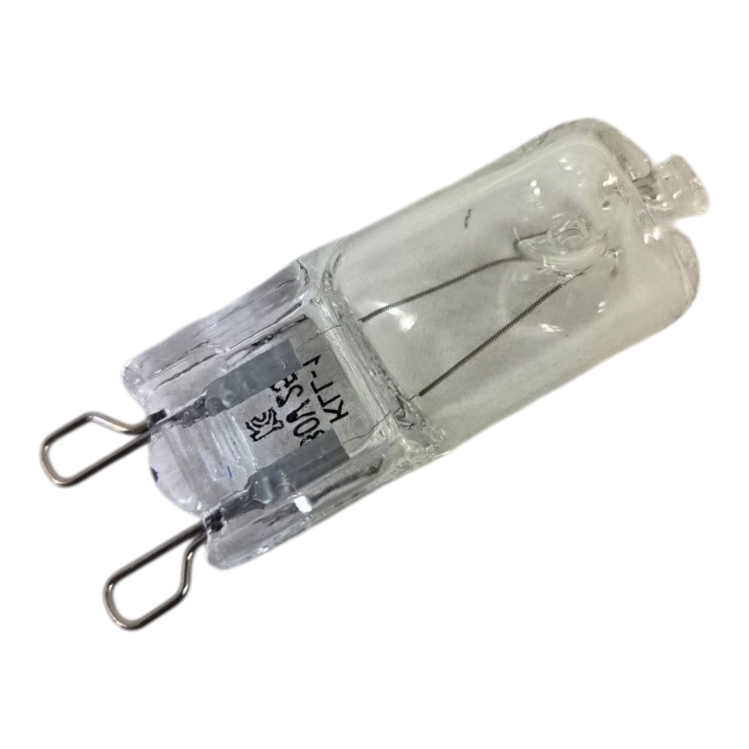Microwave halogen lamp - G9 type, 25 watts, 230 volts, 300° - sold singly