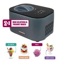 Gastroback Mini Gelateria: 2-in-1 Compressor Ice Cream Maker 1L 62901