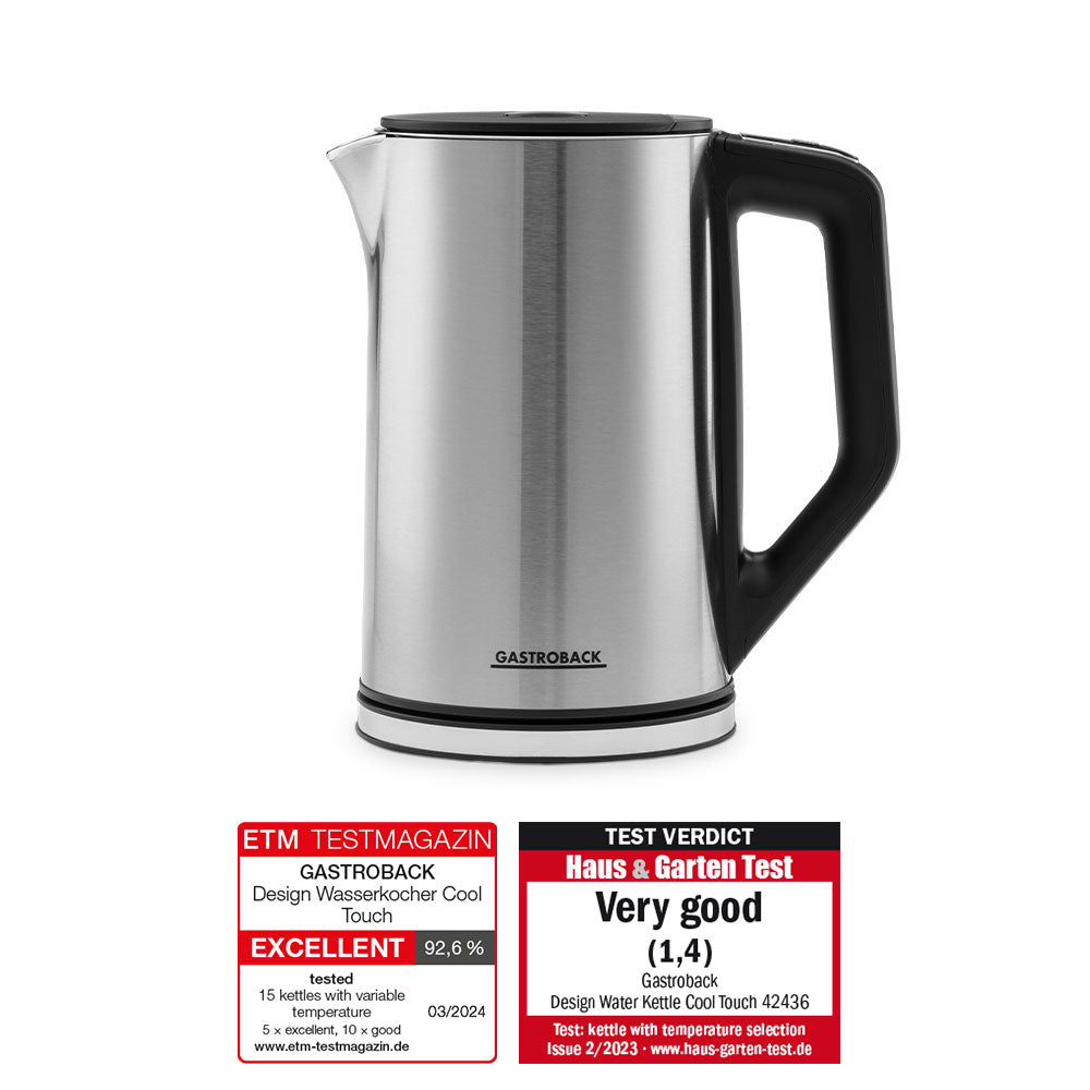 Design Water Kettle Cool Touch with keep warm function by GASTROBACK - 62436