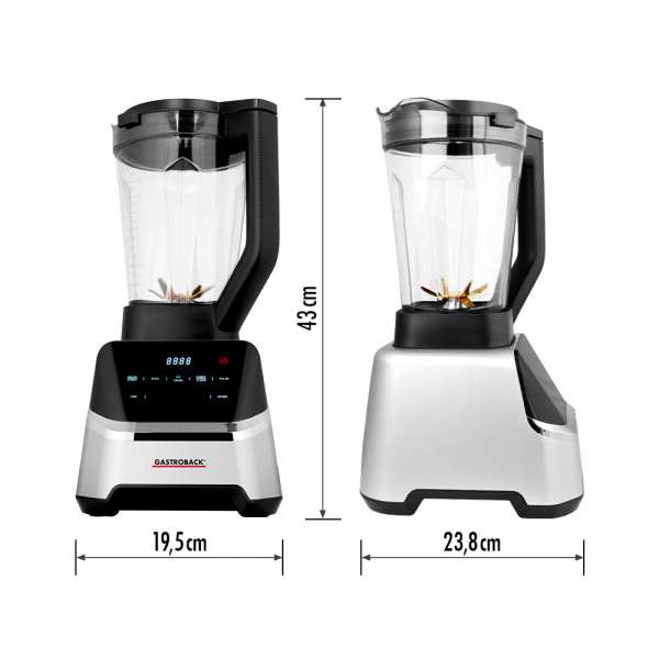 Gastroback Design Multi-Power Blender Mix & Soup 2000 W - 60987