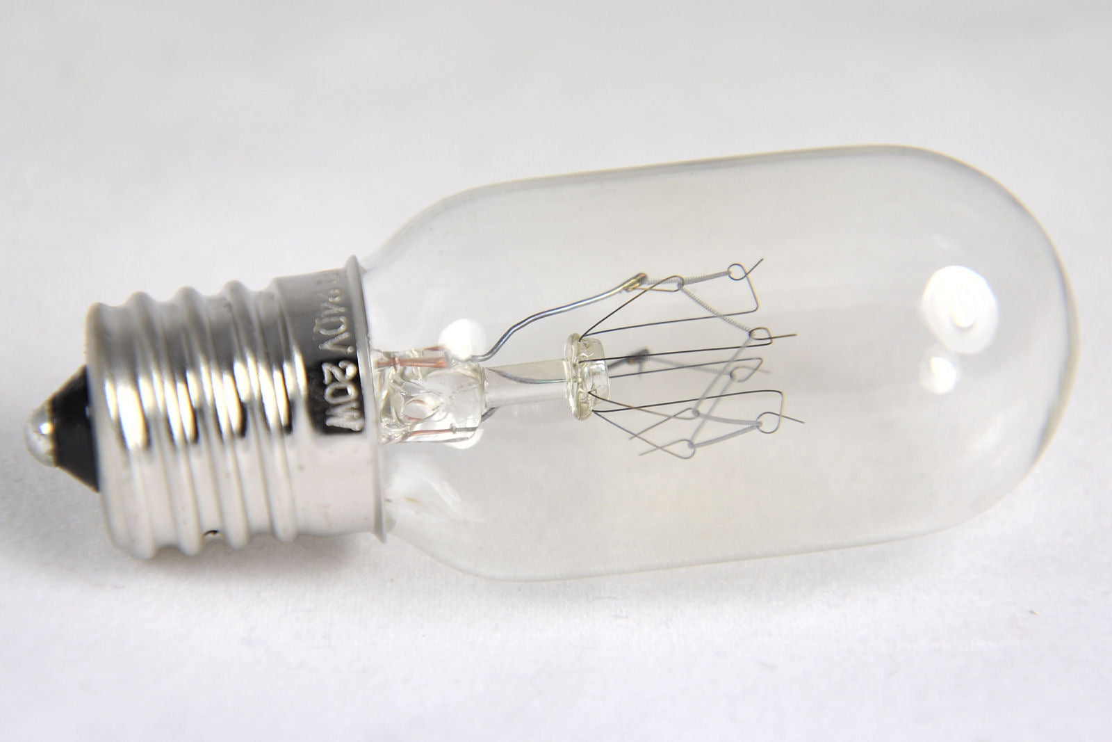 Microwave oven bulbs E17, 240 Volts, 20/25 Watts. (Pack of 2)