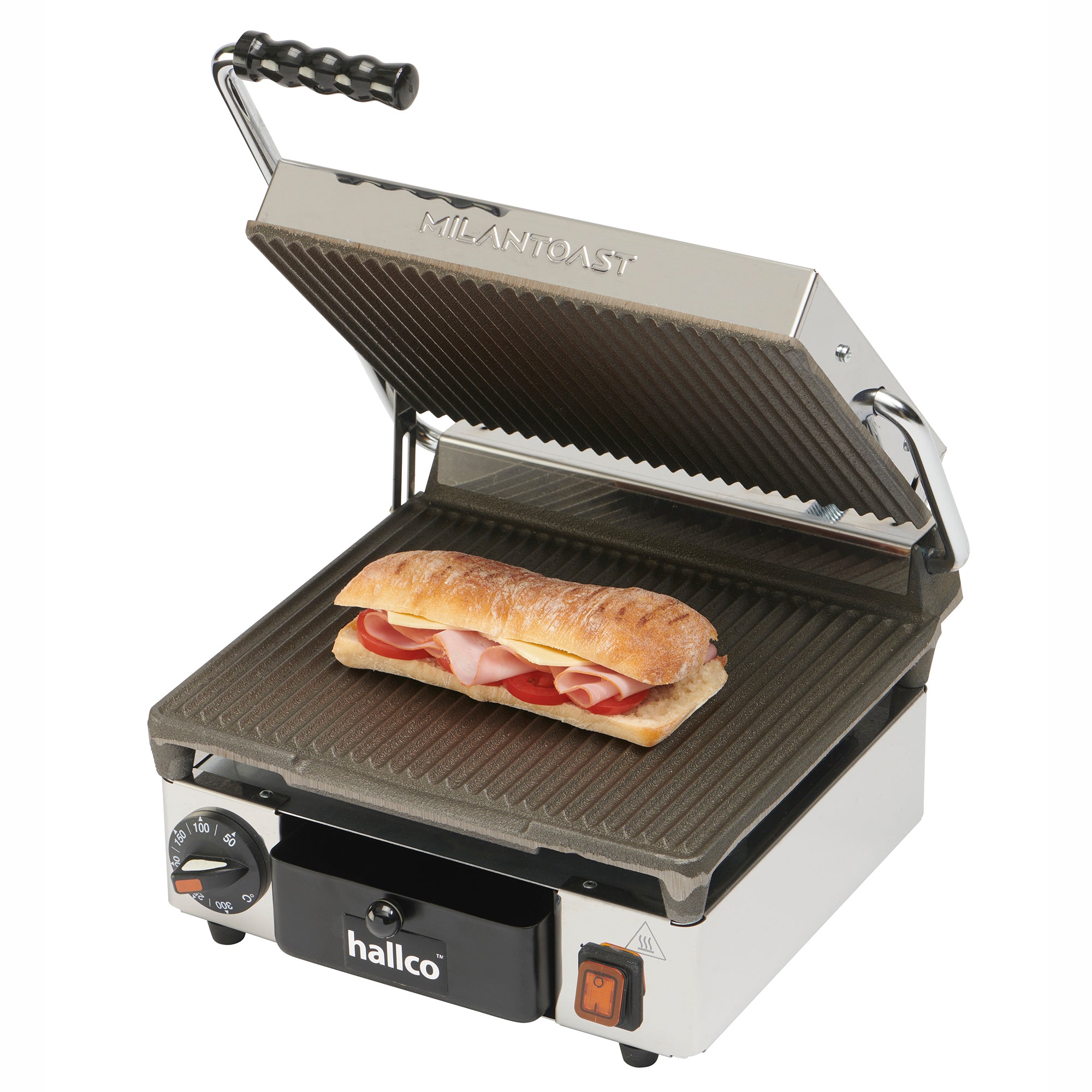 Hallco MEMT16000XNS Panini/Contact Grill