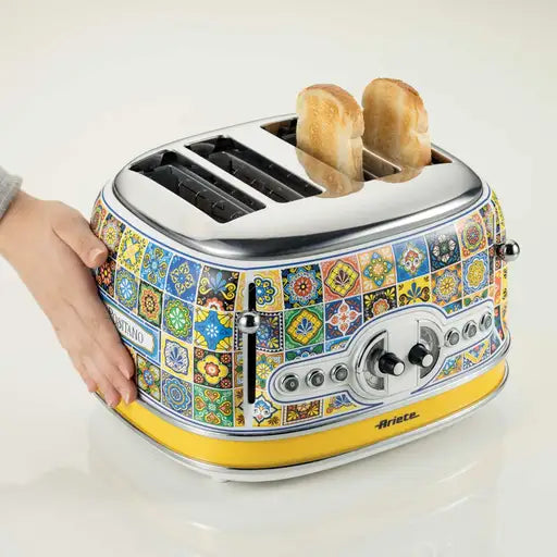 Ariete 4 Slice Positano Toaster 00C01560PARAS
