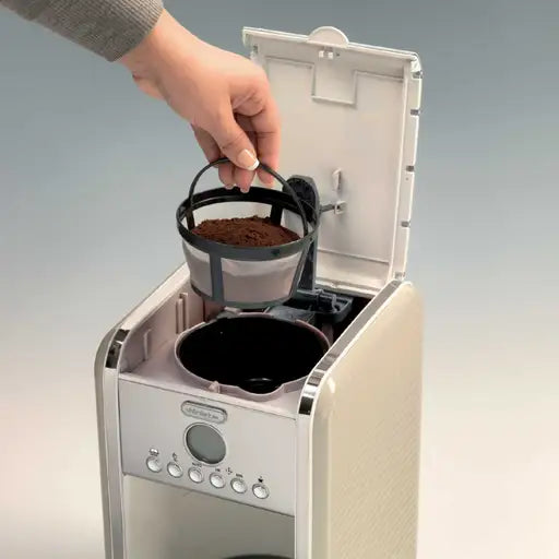 Ariete 12 Cup Drip Filter Coffee Maker Cream - 00M134203ARAS