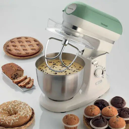 Ariete 1200W Vintage 5.5L Stand Mixer Green - 00C158804ARAS