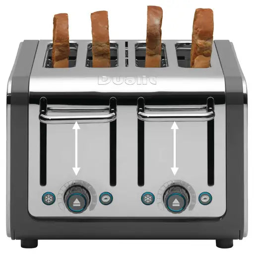 Dualit 4 Slot Architect Toaster Grey - 46526