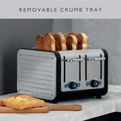 Dualit 4 Slot Architect Toaster Grey - 46526