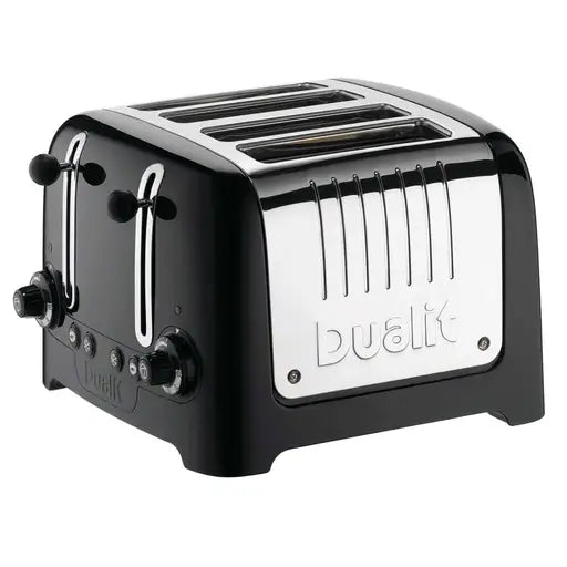 Dualit 4 Slice Lite Toaster High Gloss Black -46205