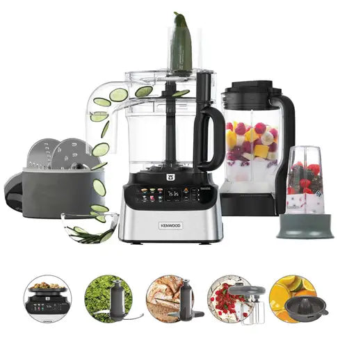 Kenwood 1000W 1.5L Multipro OneTouch Food Processor & Blender FDM73.850.SS