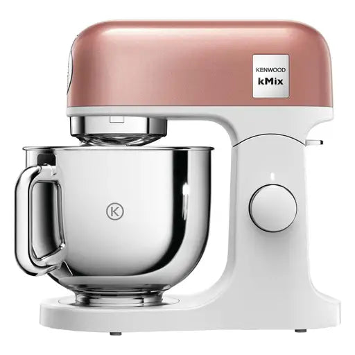 Kenwood 5L kMix Stand Mixer Pink Apricot with Stainless Steel Bowl - KMX760API