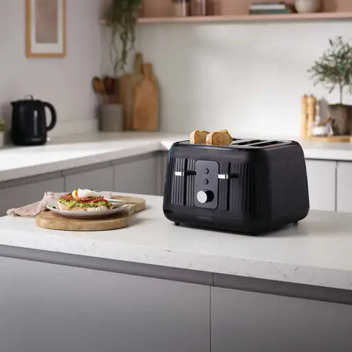 Kenwood 4 Slice Dawn Toaster Midnight Black - TFP09.000BK