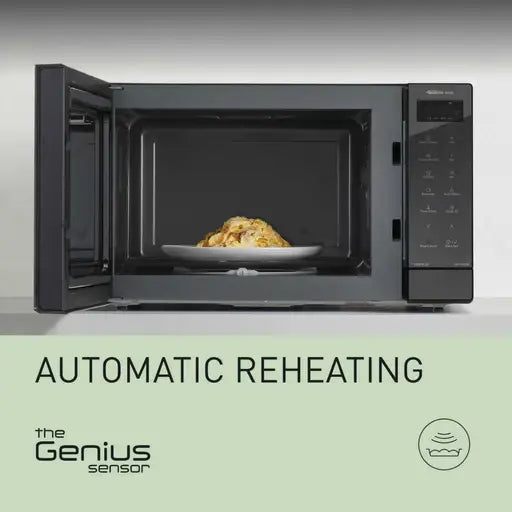 Panasonic 32L 1000W Solo Inverter Microwave Black - NN-ST65QBBPQ