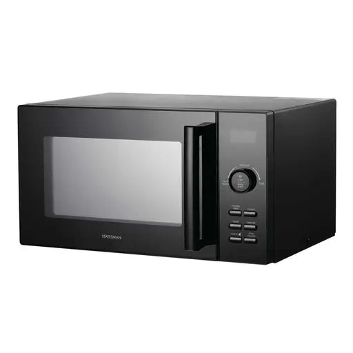 Statesman 23L 900W Digital Solo Microwave Black - SKMS0923DSB