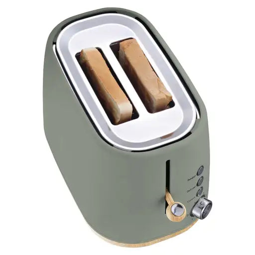 Statesman 2 Slice Scandi Toaster Green SKT05090GR