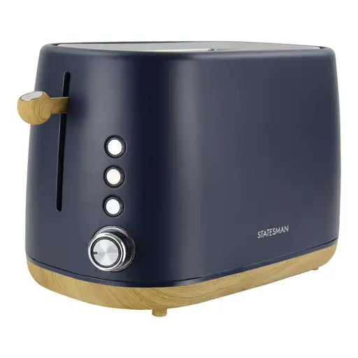 Statesman 2 Slice Scandi Toaster Navy Blue - SKT05090NB