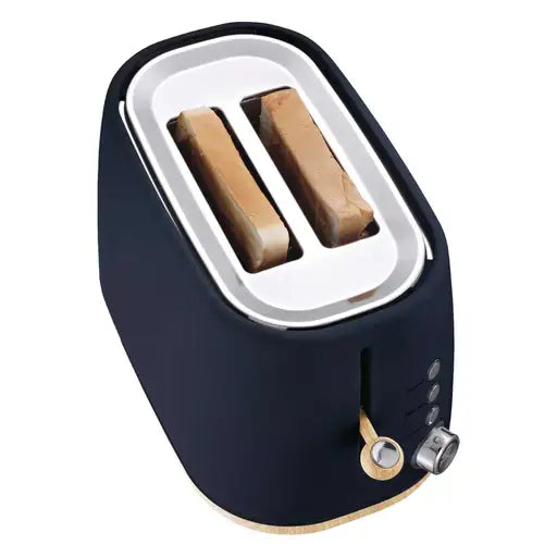 Statesman 2 Slice Scandi Toaster Navy Blue - SKT05090NB