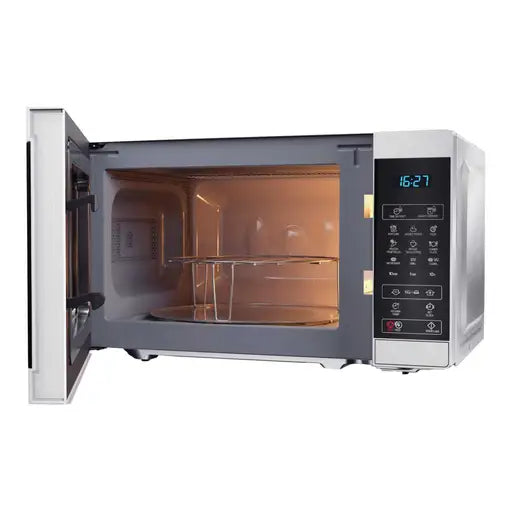 Sharp YC-MG02U-S 20L 800w Digital Microwave With Grill Silver