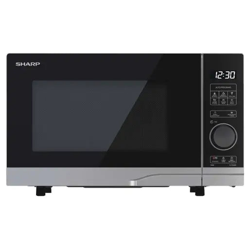 Sharp YC-PS204AU-S 20L 700w Solo Digital Microwave Silver