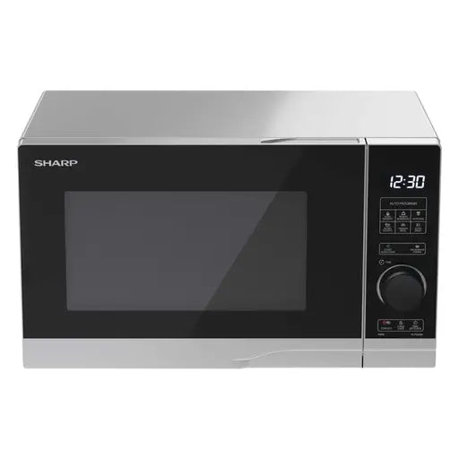 Sharp YC-PS204AU-S 20L 700w Solo Digital Microwave Silver