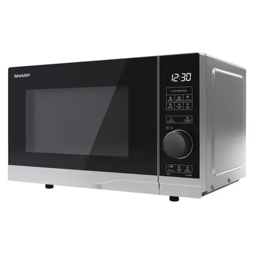 Sharp YC-PS204AU-S 20L 700w Solo Digital Microwave Silver