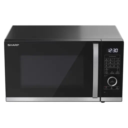 Sharp 25L 900w Combination Flatbed Microwave Oven With Grill Black YC-QC254AU-B