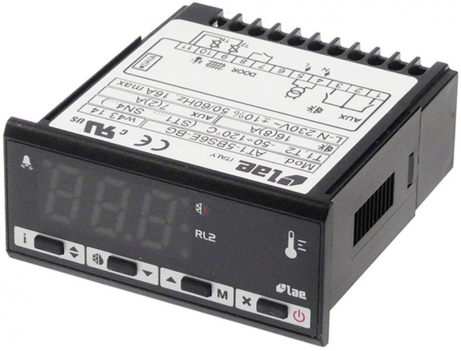 LAE AT1-5AS5E-G Digital Fridge Thermostat Controller 230V With Temperature Probe-627951