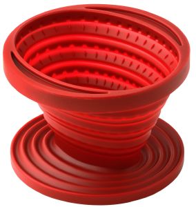 Collapsible coffee dripper - COFFEE-DRIPPER-RED