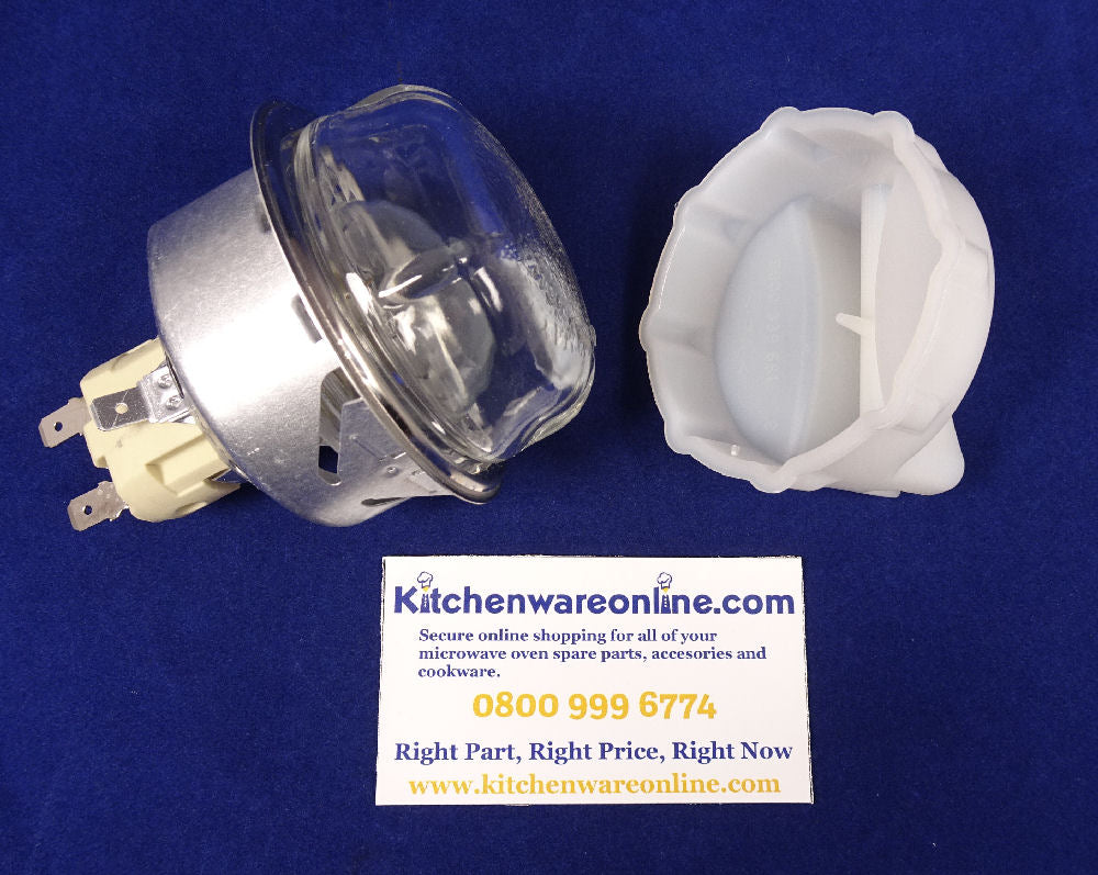 Siemens microwave oven bulb assembly