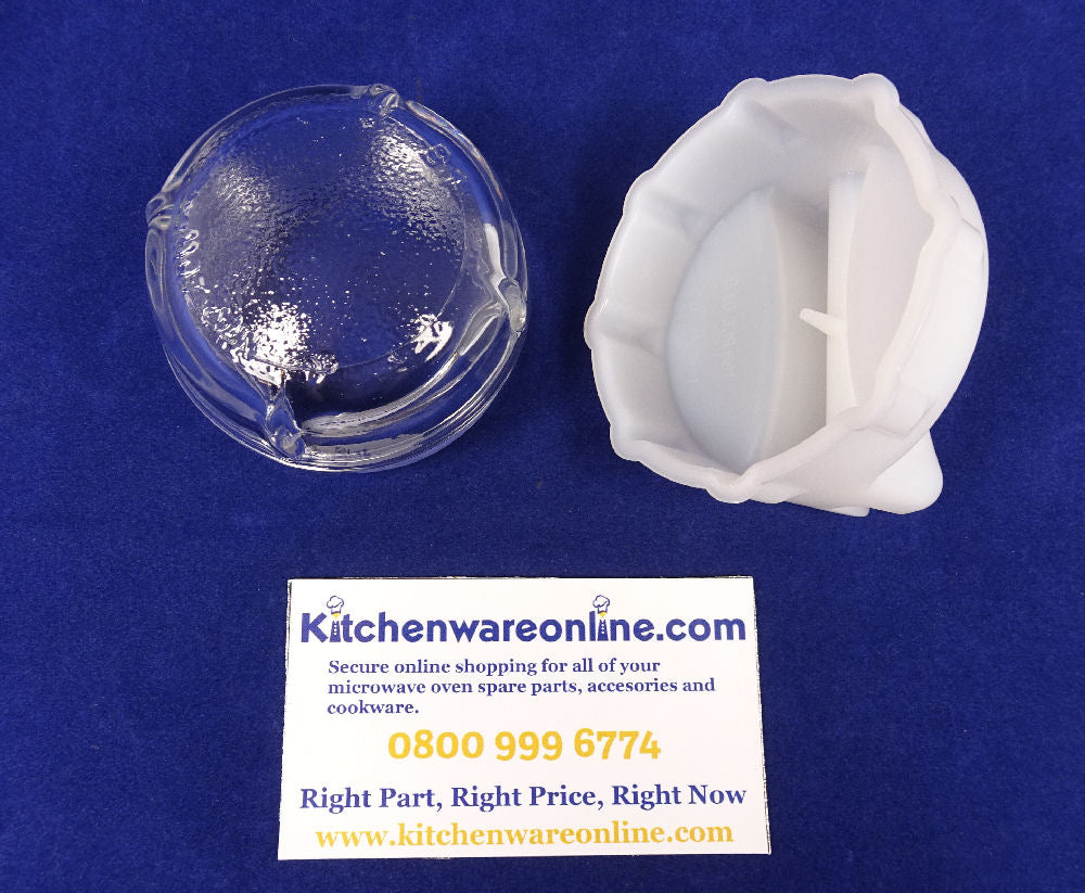 Siemens microwave oven bulb glass and removal tool