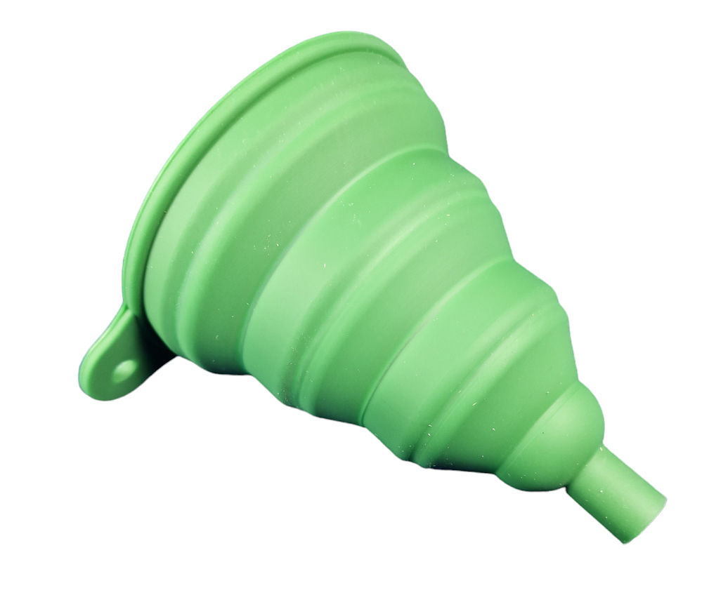 Collapsible funnel, funnel - green