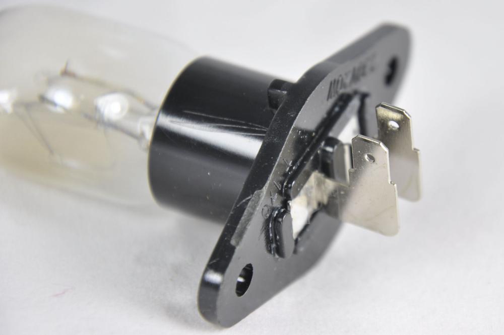 Sharp microwave oven bulb, 240 Volts, 20 watts, T170 base.