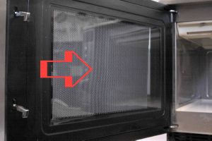 Sharp R-25AM Self adhesive inner door film