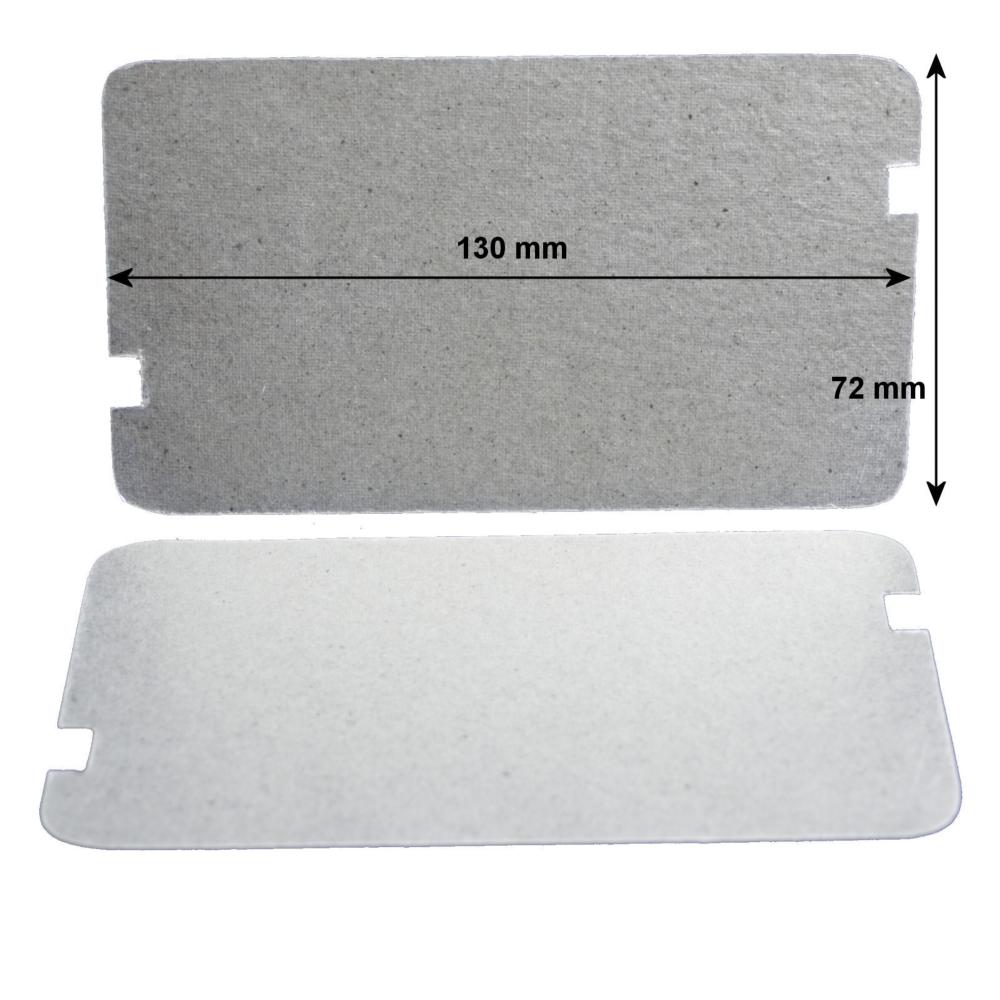 Sharp Combination Oven Waveguide Cover - (Pack of 2) - 130 mm x 72 mm - PCOVPA309WRE0