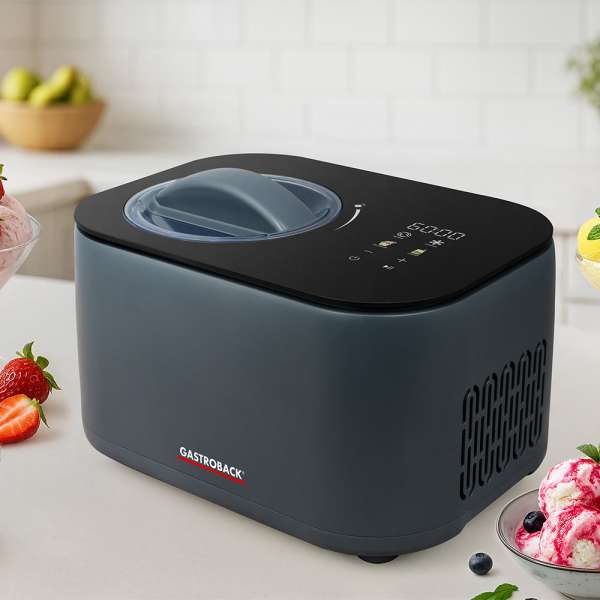 Gastroback Mini Gelateria: 2-in-1 Compressor Ice Cream Maker 1L 62901