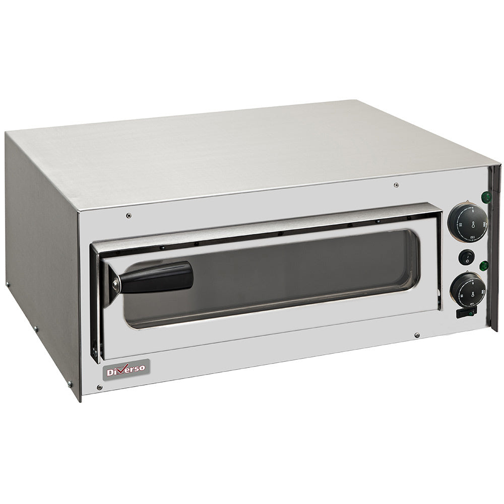 Diverso WR-PZ20-PV Pizza oven 35 mm, with glass door