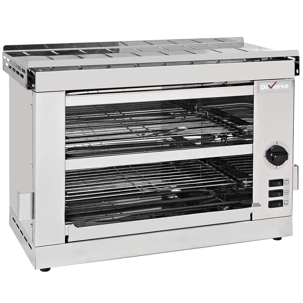 Diverso WR-TSE2-D Toaster-salamander 2 levels, with timer