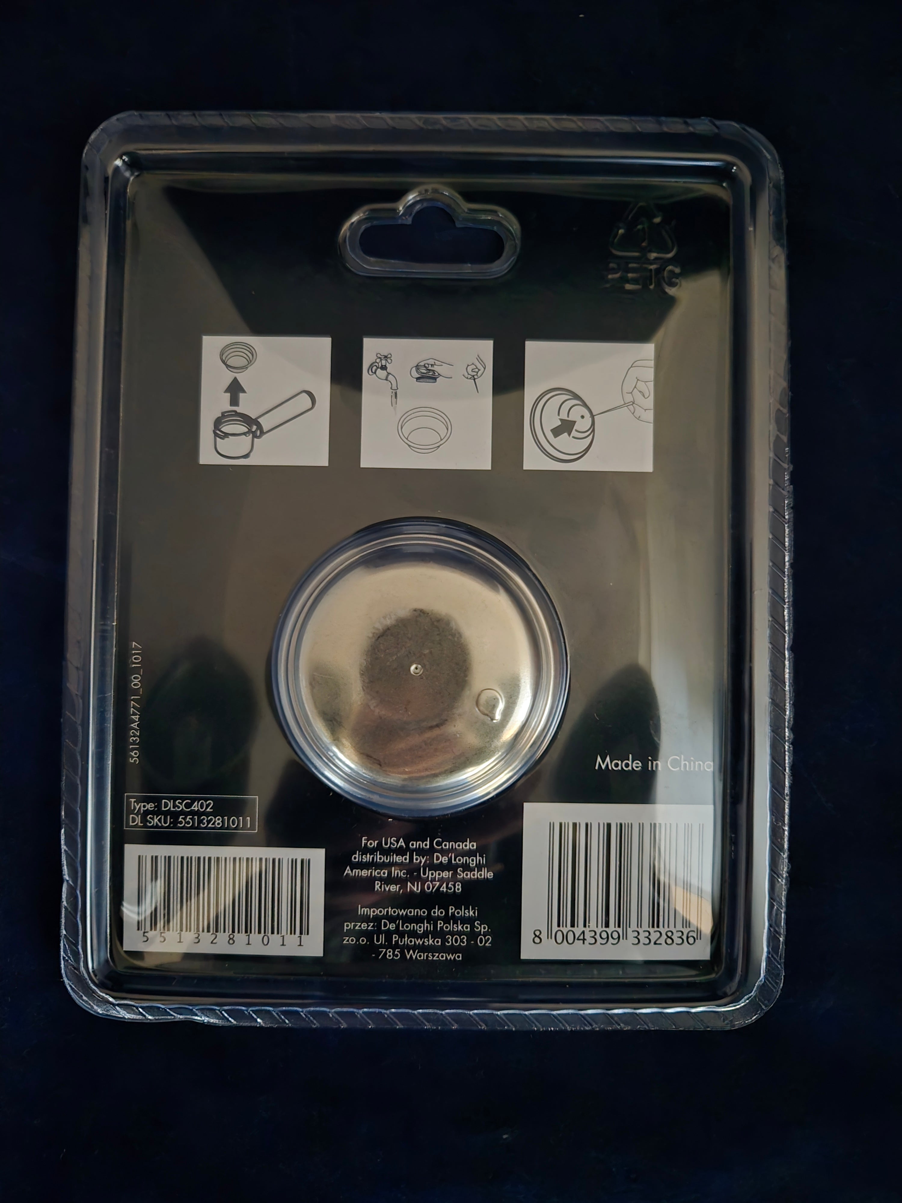 DELONGHI FILTRO CAFFE' PORTA CIALDE MACCHINE MANUALI -ORIGINALE - Foto 6